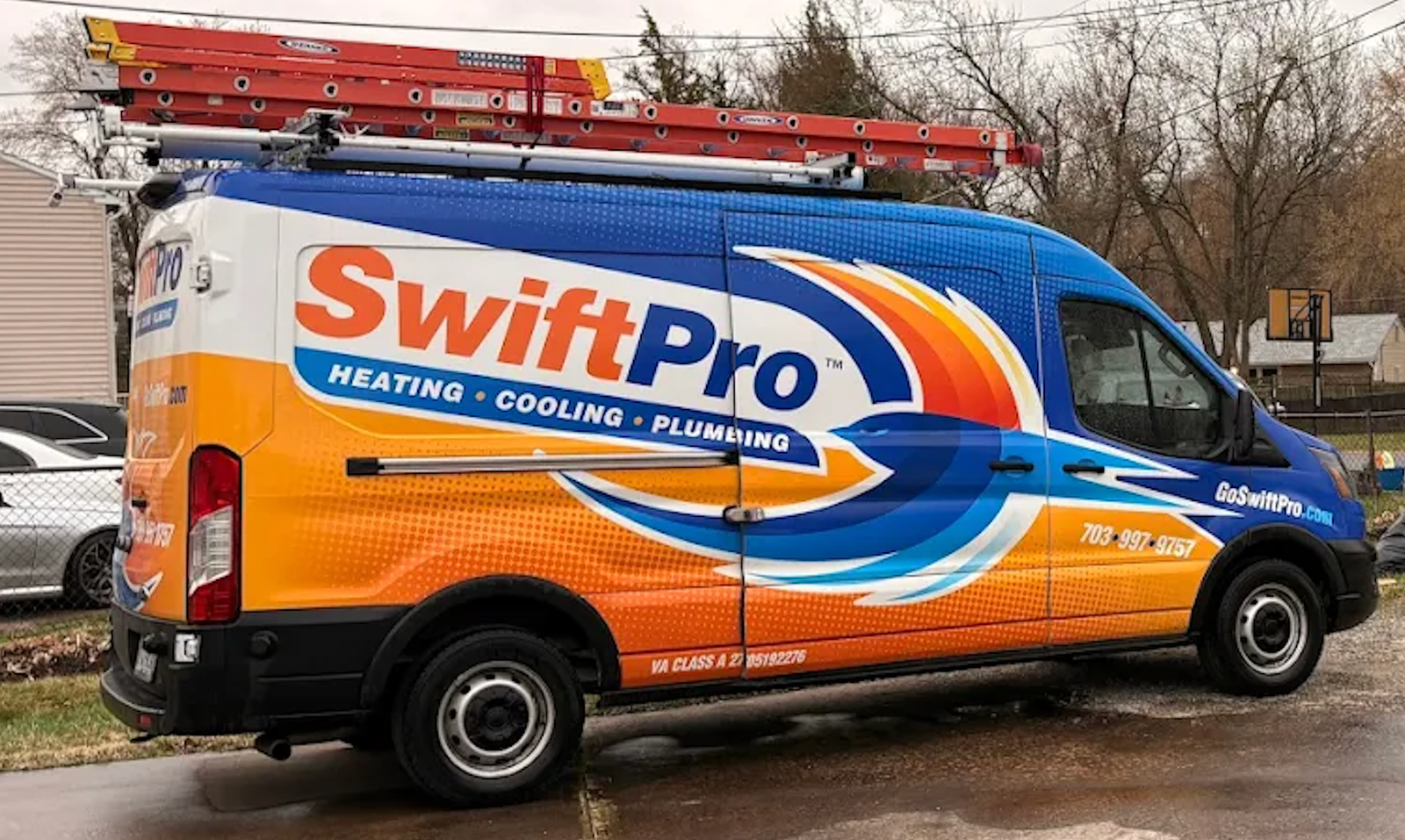 SwiftPro service van